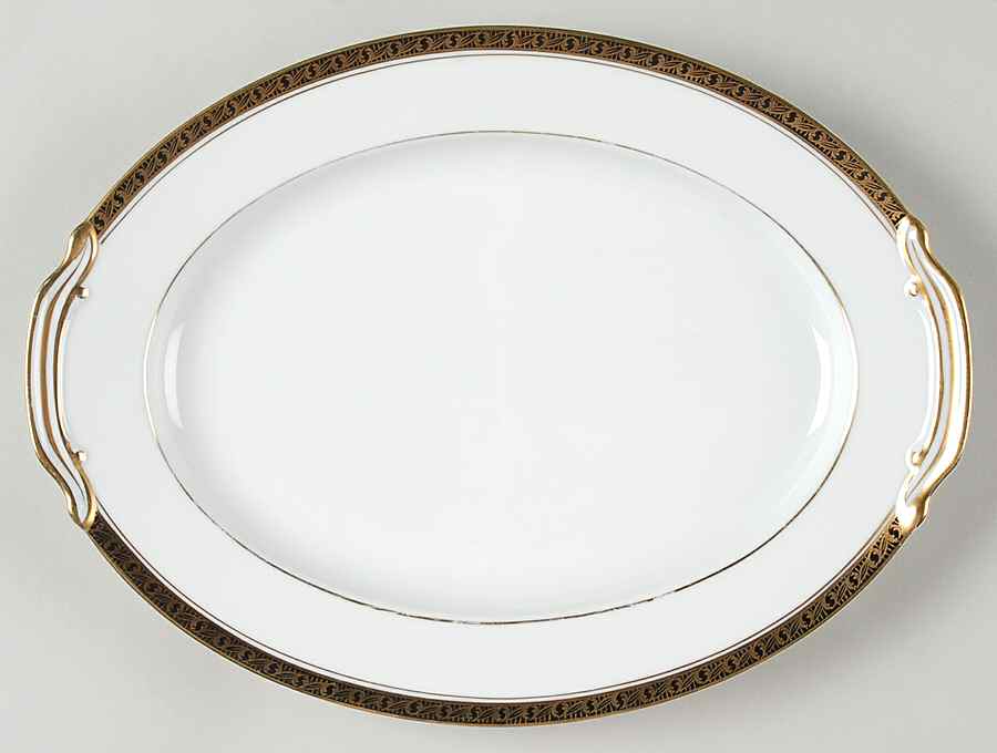 Julie 11" Oval Serving Platter by Noritake-1