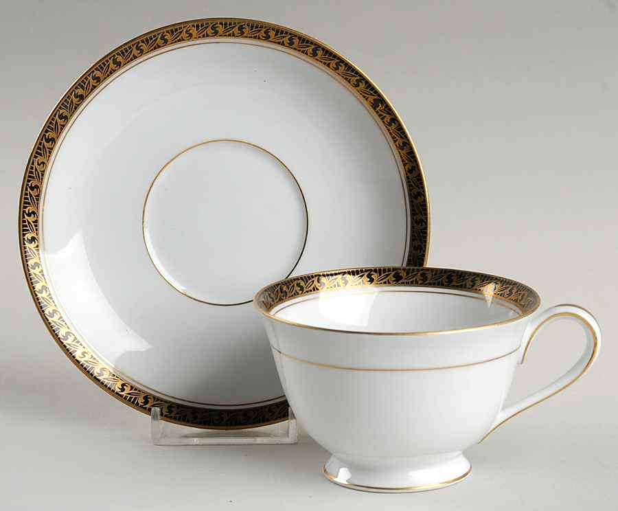 Julie Footed Cup & Saucer Set by Noritake-1