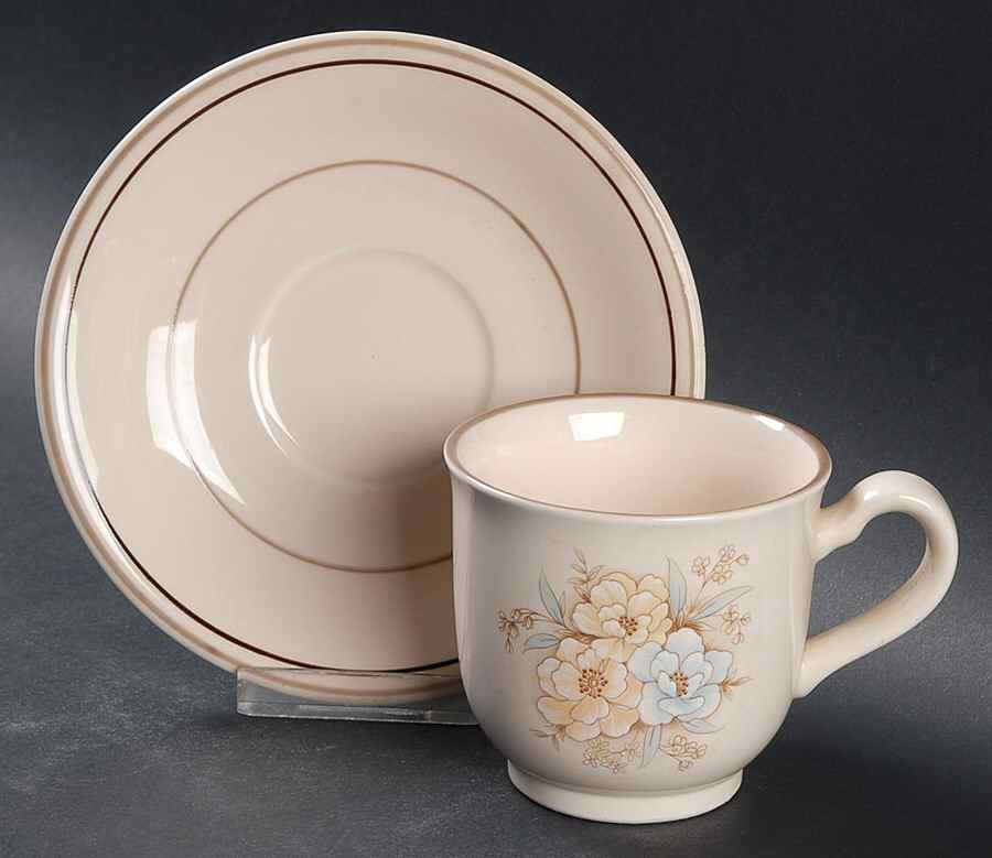 Julie Footed Cup & Saucer Set by Noritake-1