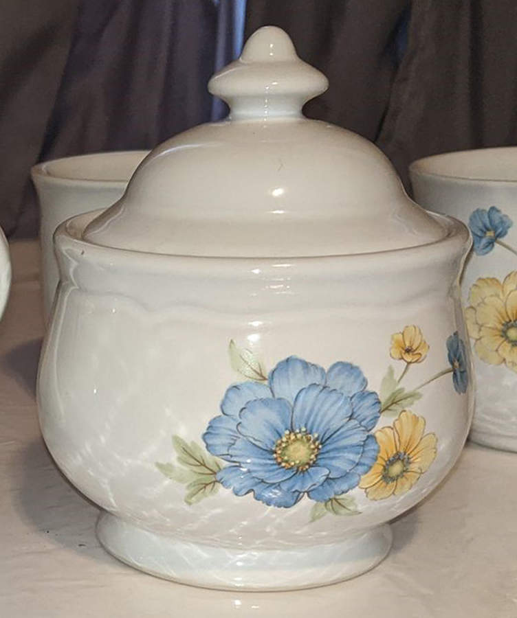 Junenight Sugar Bowl & Lid by Noritake-1