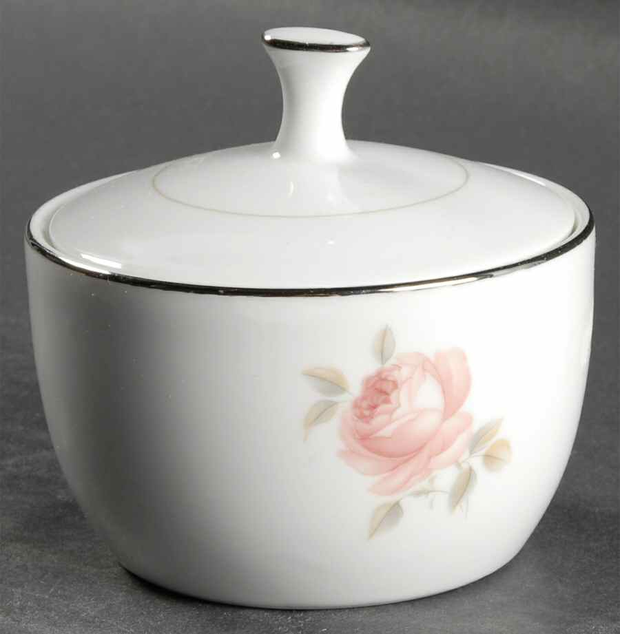 June Sugar Bowl & Lid by Noritake-1