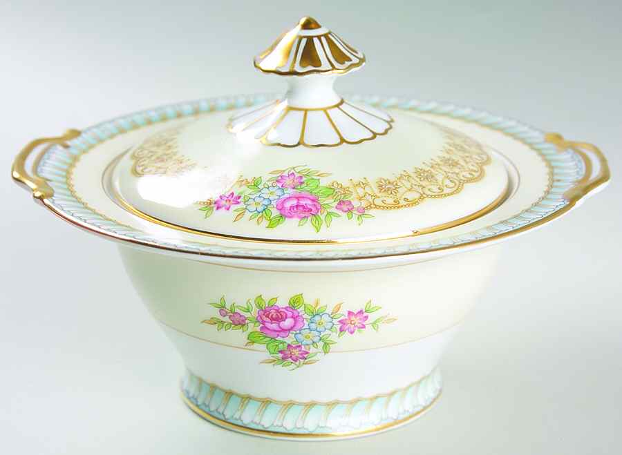 Juno Sugar Bowl & Lid by Noritake-1
