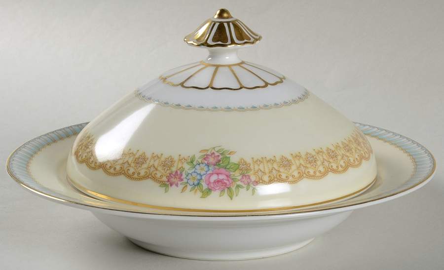 Juno Round Covered Butter by Noritake-1