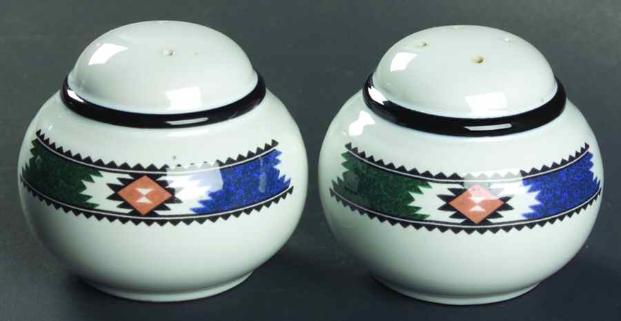 Kachina Salt & Pepper Set by Noritake-1
