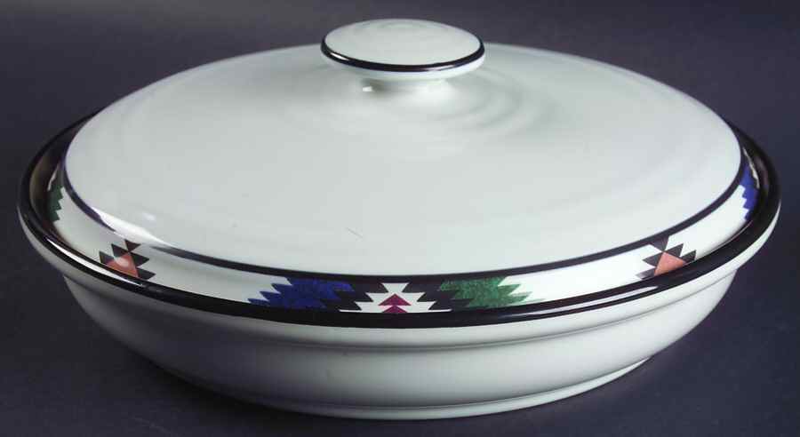 Kachina Tortilla Warmer by Noritake-1