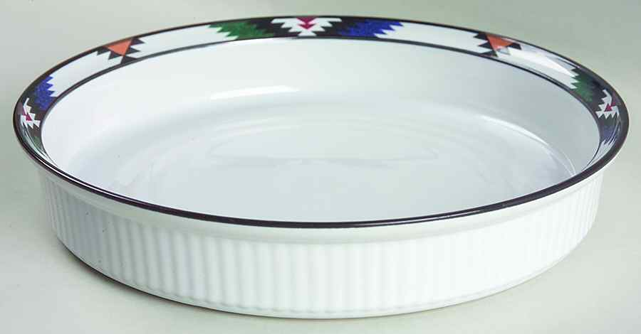 Kachina 9" Quiche by Noritake-1
