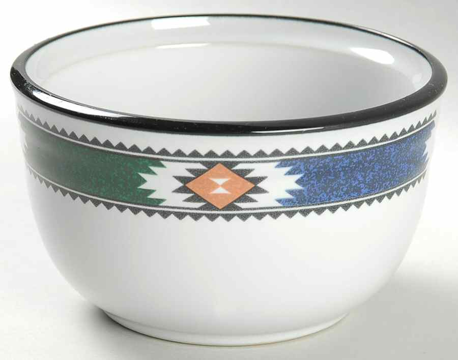Kachina Open Sugar/Dip Bowl(For Chip & Dip)/Indiv Baker by Noritake-1