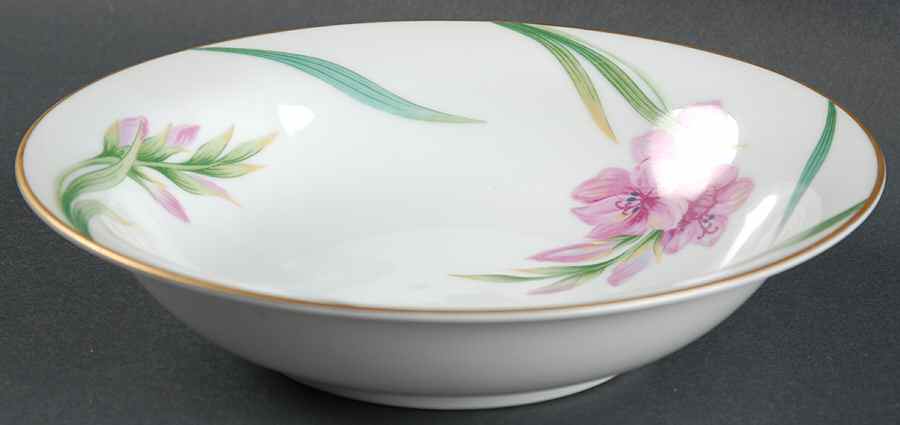 Karen (5141, Gold Trim) Coupe Soup Bowl by Noritake-1