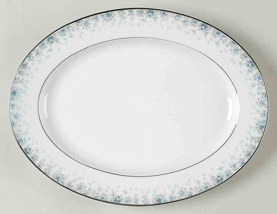 Kathleen 11" Oval Serving Platter by Noritake-1
