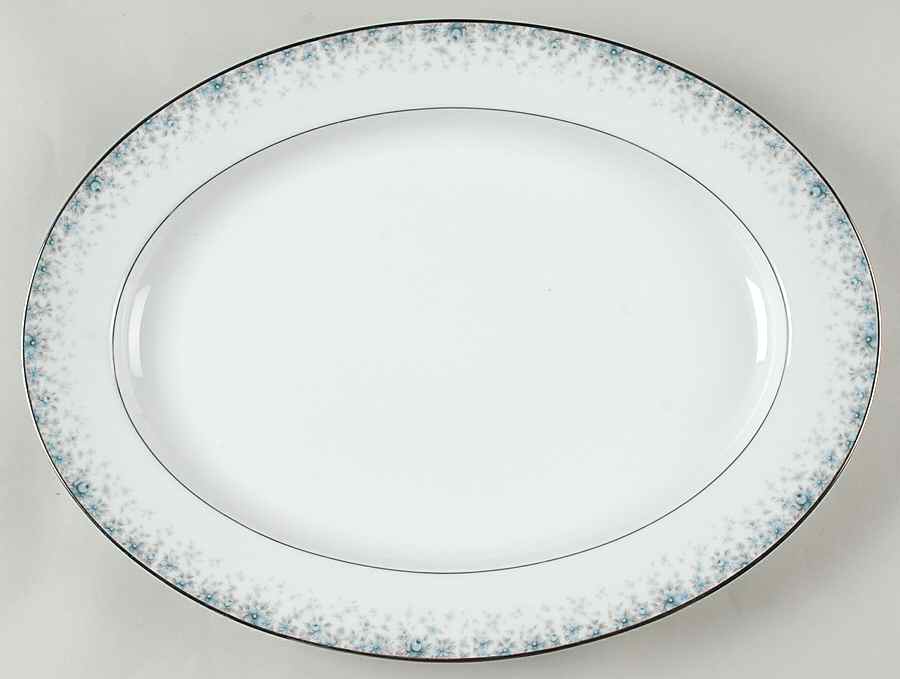 Kathleen 16" Oval Serving Platter by Noritake-1