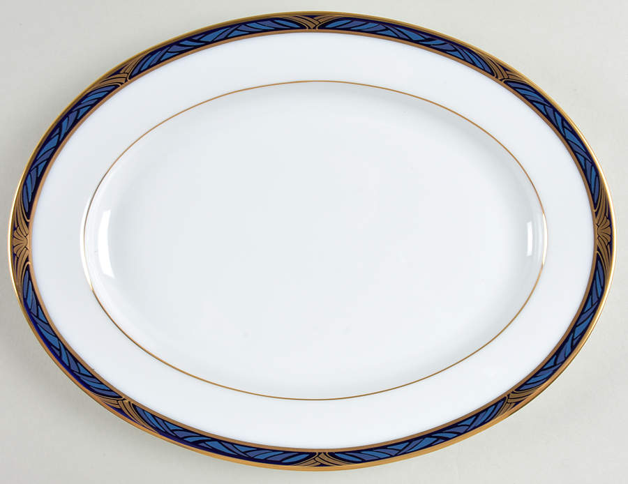 Katmandu 11" Oval Serving Platter by Noritake-1