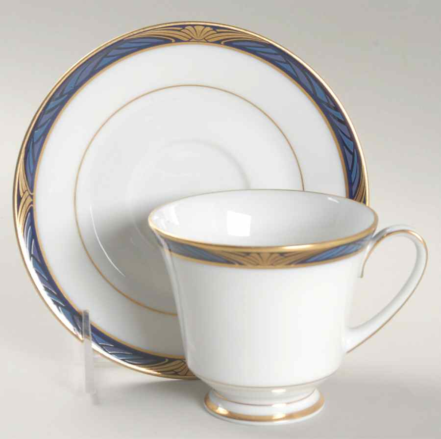 Katmandu Footed Cup & Saucer Set by Noritake-1