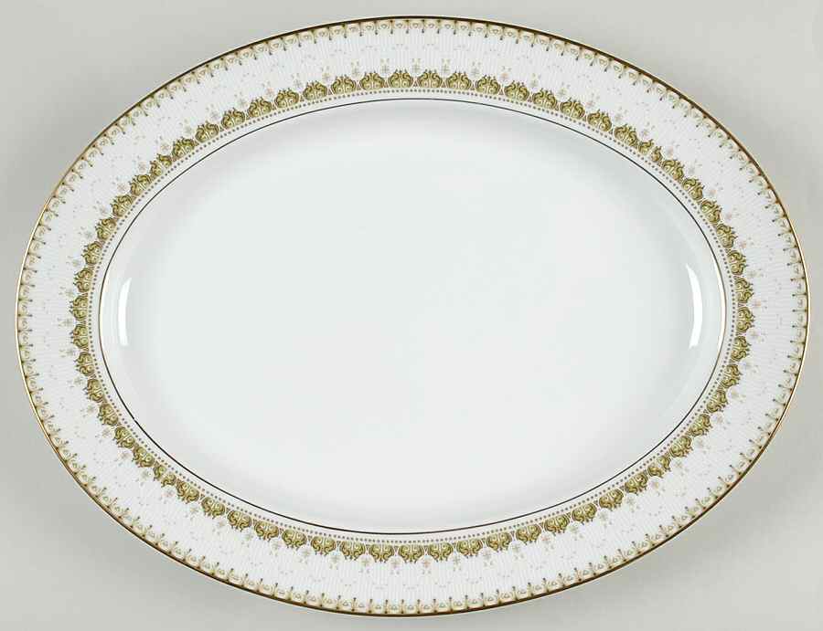 Katrina 13" Oval Serving Platter by Noritake-1