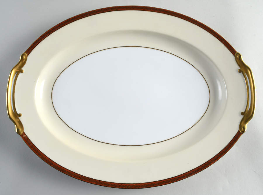 Kawana 16" Oval Serving Platter by Noritake-1