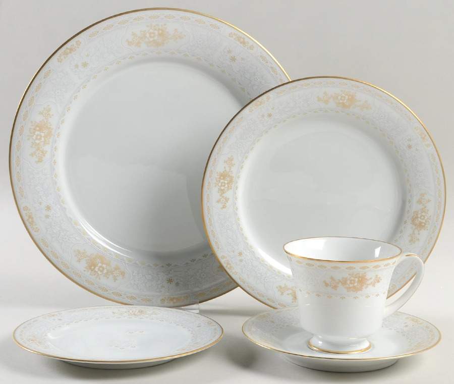 Keegan 5 Piece Place Setting by Noritake-1
