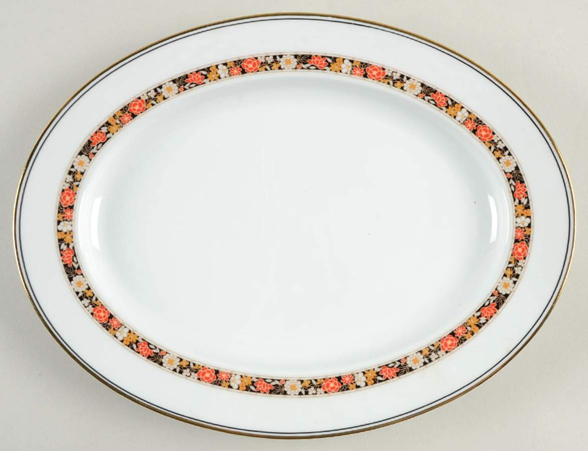 Kenilworth 11" Oval Serving Platter by Noritake-1