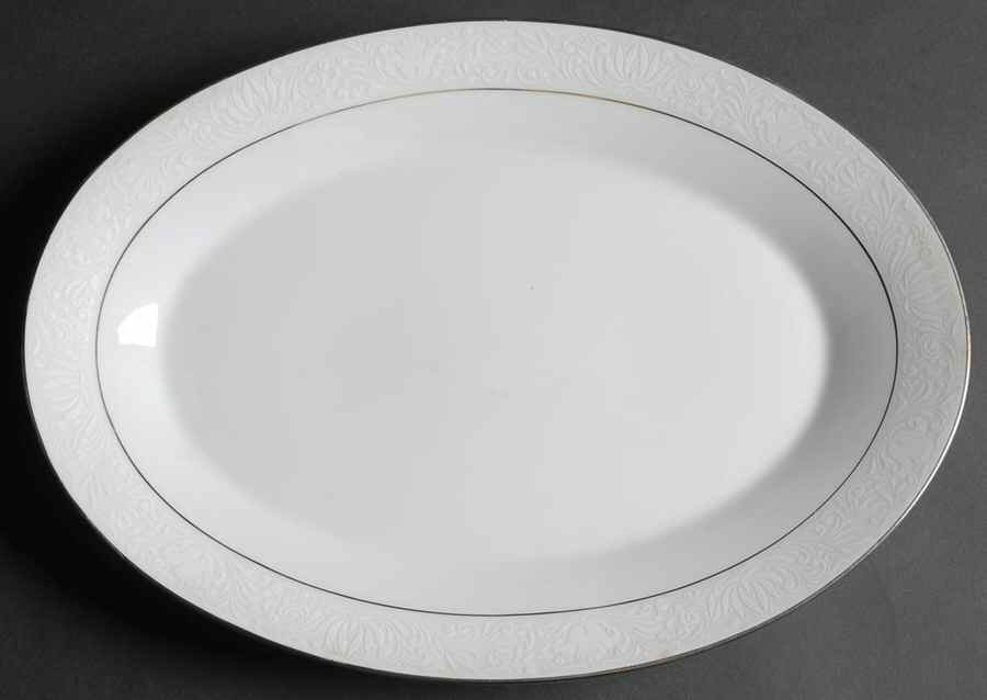 Kendal 14" Oval Serving Platter by Noritake-1