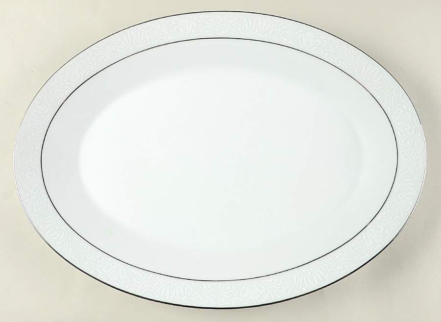 Kendal 16" Oval Serving Platter by Noritake-1