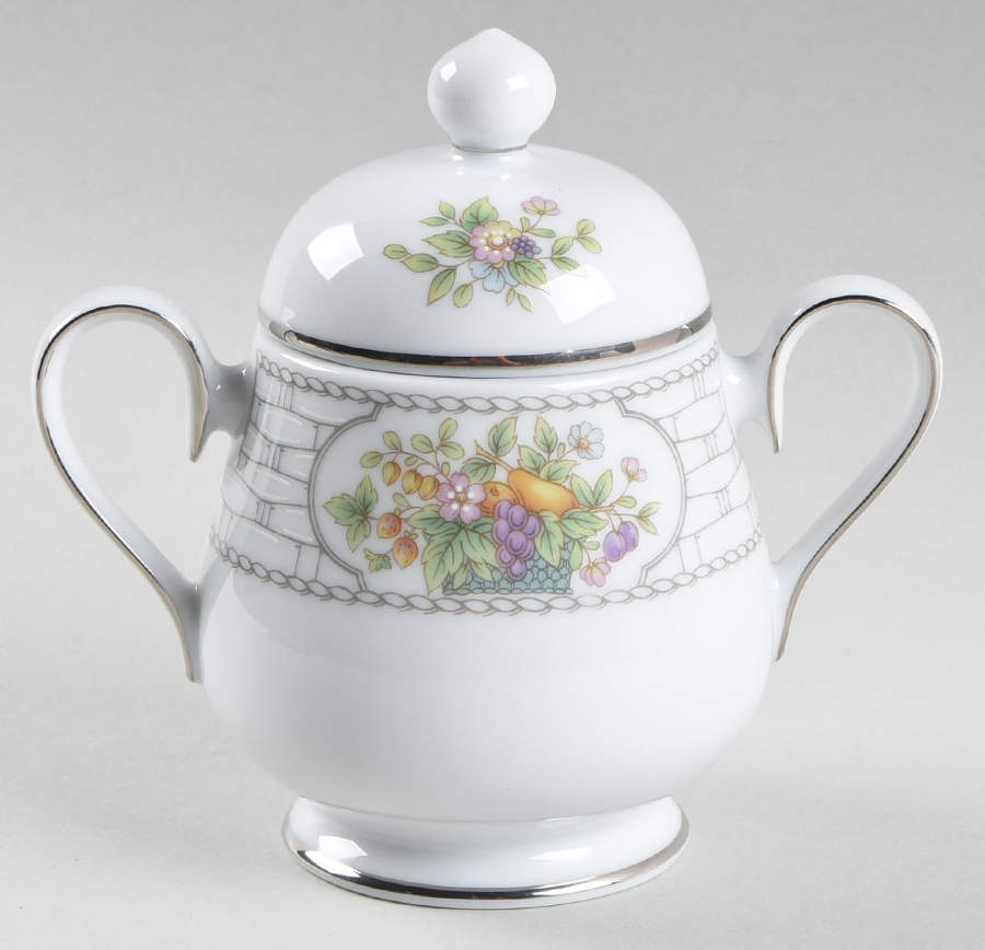 Kenmare Sugar Bowl & Lid by Noritake-1