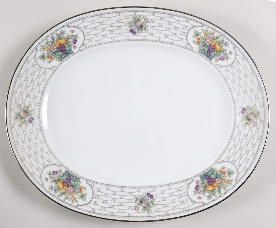 Kenmare 13" Oval Serving Platter by Noritake-1