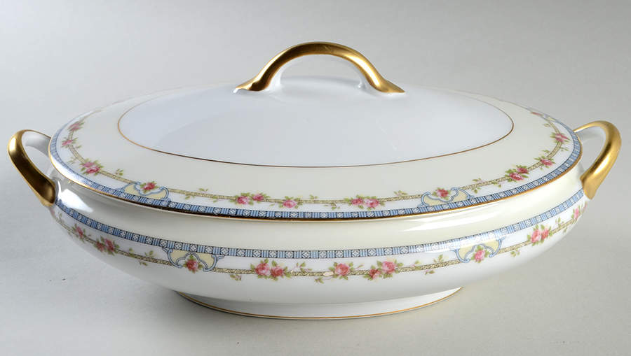 Kenmore (50 Years Old) Oval Covered Vegetable by Noritake-1