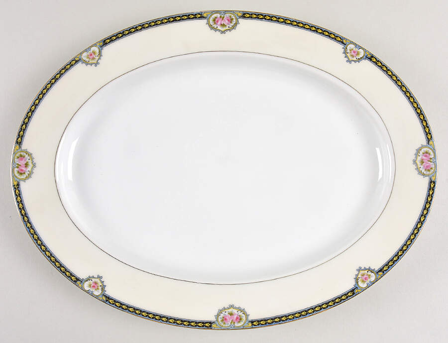 Kenosha 14" Oval Serving Platter by Noritake-1