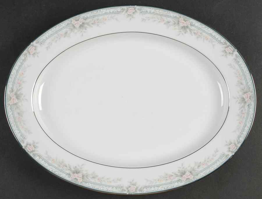 Kenwick 13" Oval Serving Platter by Noritake-1