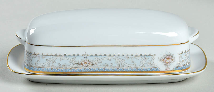 Kensington Palace 1/4 Lb Covered Butter by Noritake-1
