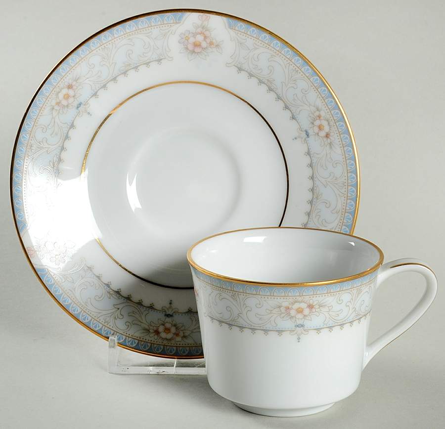 Kensington Palace Flat Demitasse Cup & Saucer Set by Noritake-1