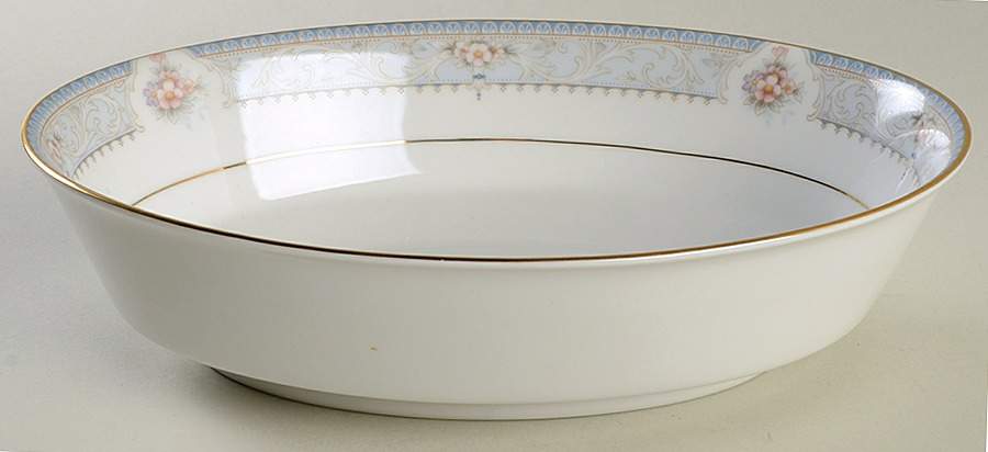 Kensington Palace 9" Oval Vegetable Bowl by Noritake-1