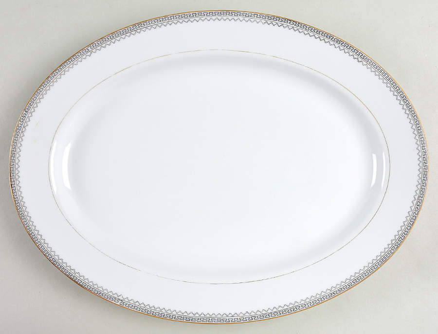 Keyboard 13" Oval Serving Platter by Noritake-1