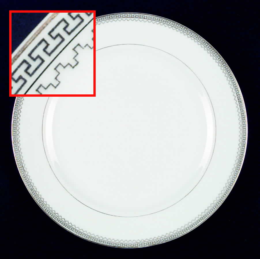 Keyboard Dinner Plate by Noritake-1