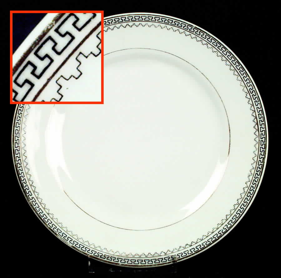 Keyboard Salad Plate by Noritake-1