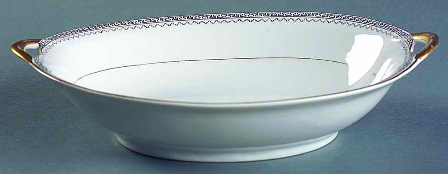 Keyboard 9" Oval Vegetable Bowl by Noritake-1