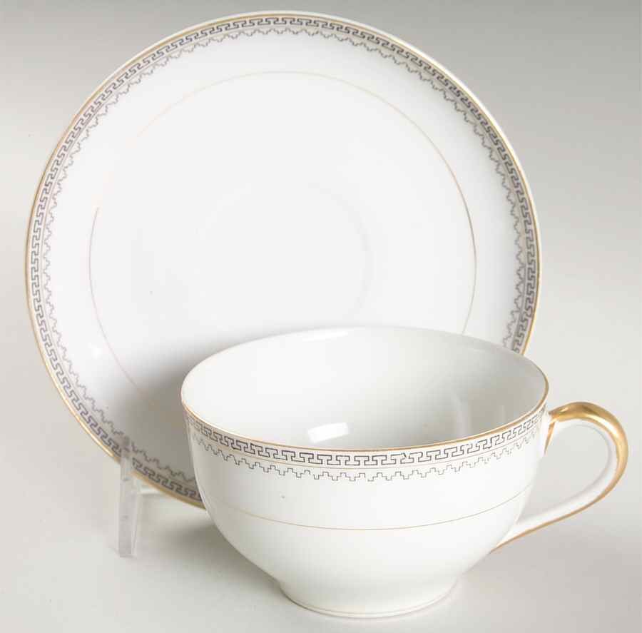 Keyboard Oversized Cup & Saucer Set by Noritake-1