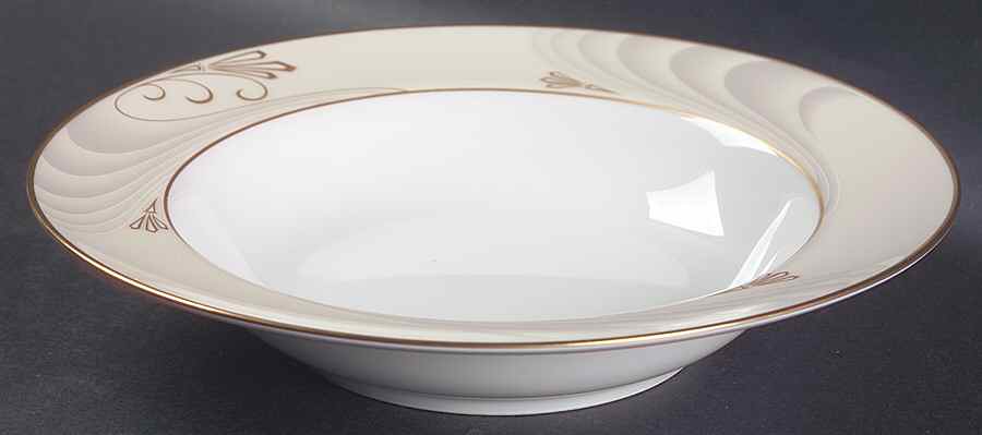 Khira Large Rim Soup Bowl by Noritake-1