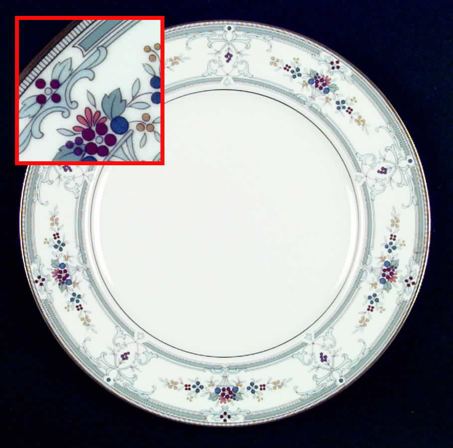 Kiev Dinner Plate by Noritake-1