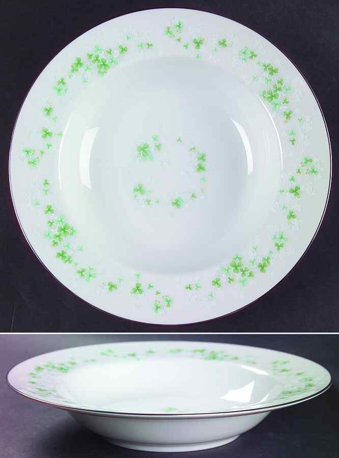 Killarney Large Rim Soup Bowl by Noritake-1