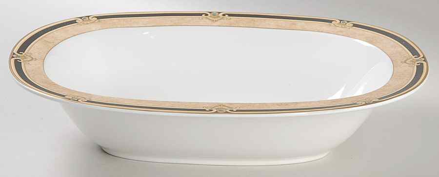 Killian 10" Oval Vegetable Bowl by Noritake-1