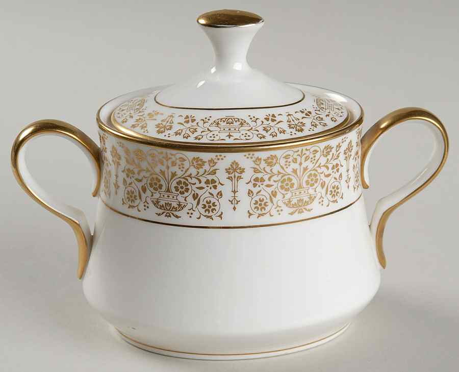 Kimberly Sugar Bowl & Lid by Noritake-1