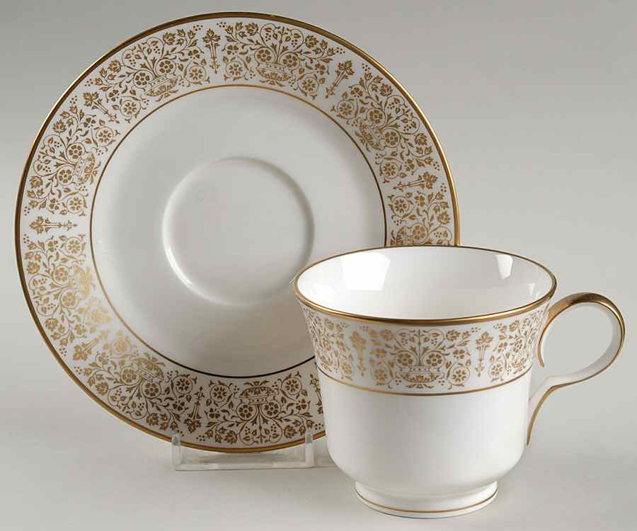 Kimberly Footed Cup & Saucer Set by Noritake-1