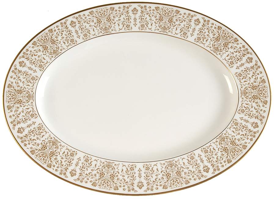 Kimberly 12" Oval Serving Platter by Noritake-1