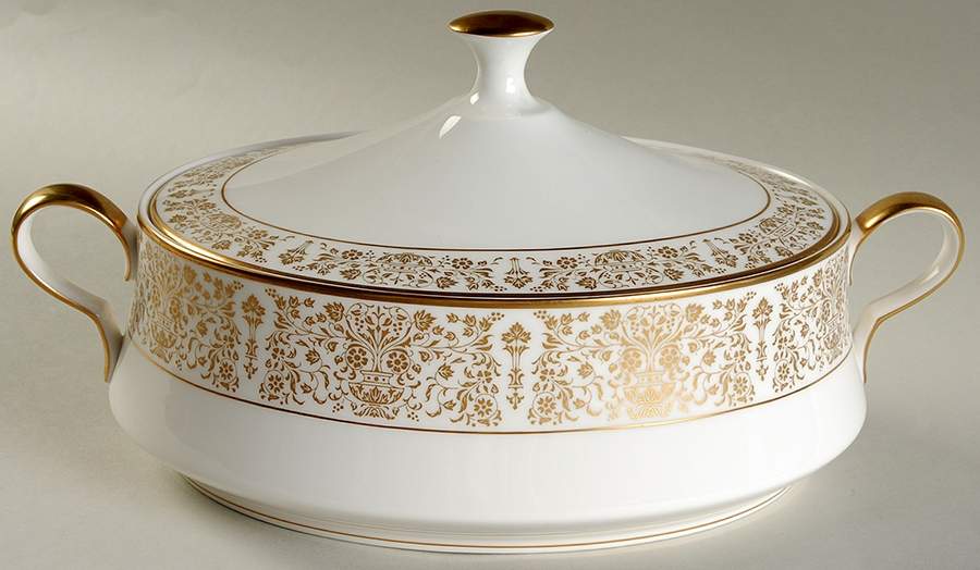 Kimberly Oval Covered Vegetable by Noritake-1