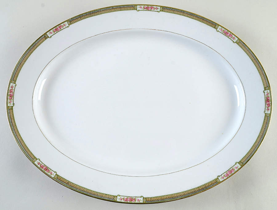 Kingston 16" Oval Serving Platter by Noritake-1