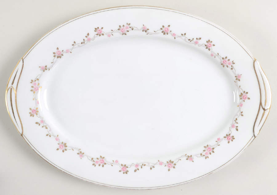 Kingston 11" Oval Serving Platter by Noritake-1