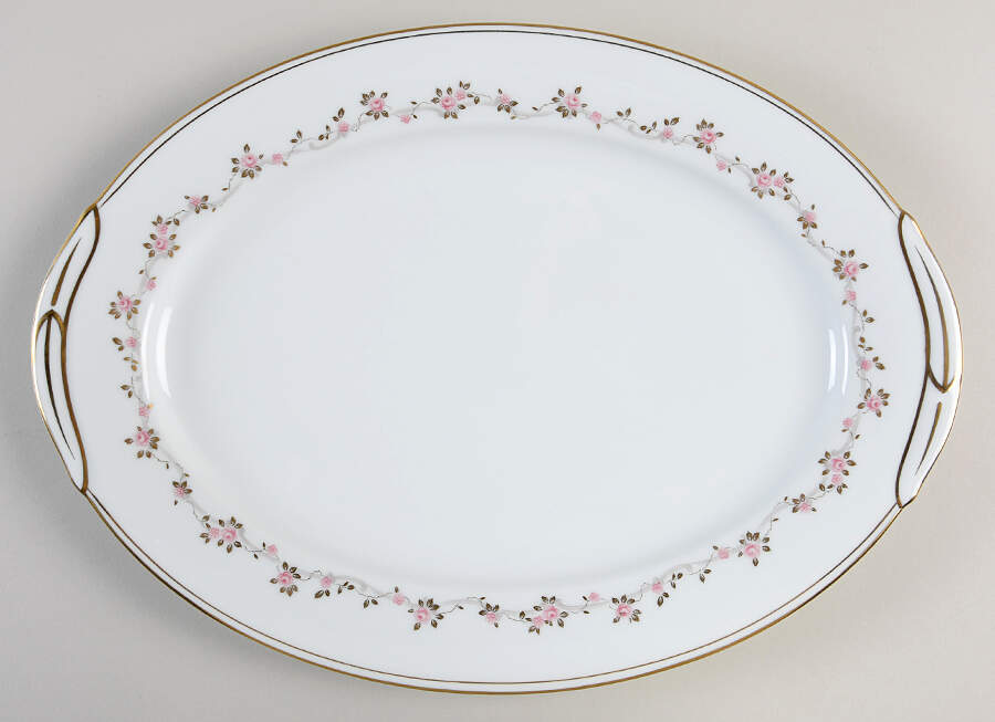 Kingston 13" Oval Serving Platter by Noritake-1