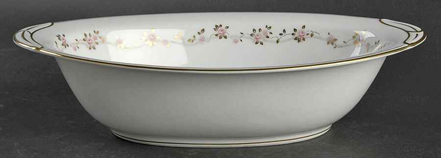 Kingston 10" Oval Vegetable Bowl by Noritake-1