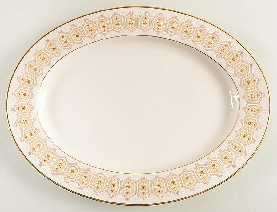 Kingswood 11" Oval Serving Platter by Noritake-1