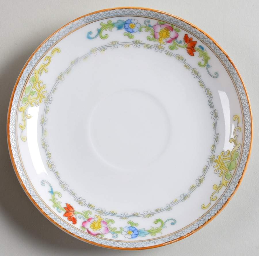 The Kiva (Pale Blue) Saucer by Noritake-1