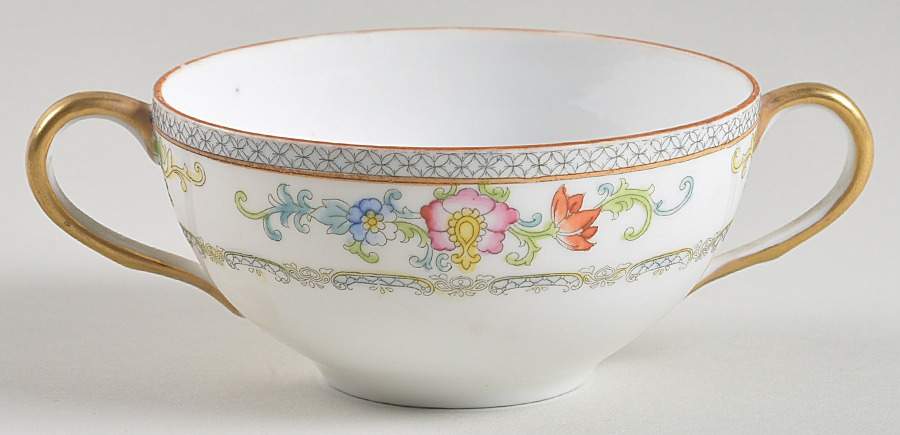 The Kiva (Pale Blue) Flat Bouillon Cup by Noritake-1